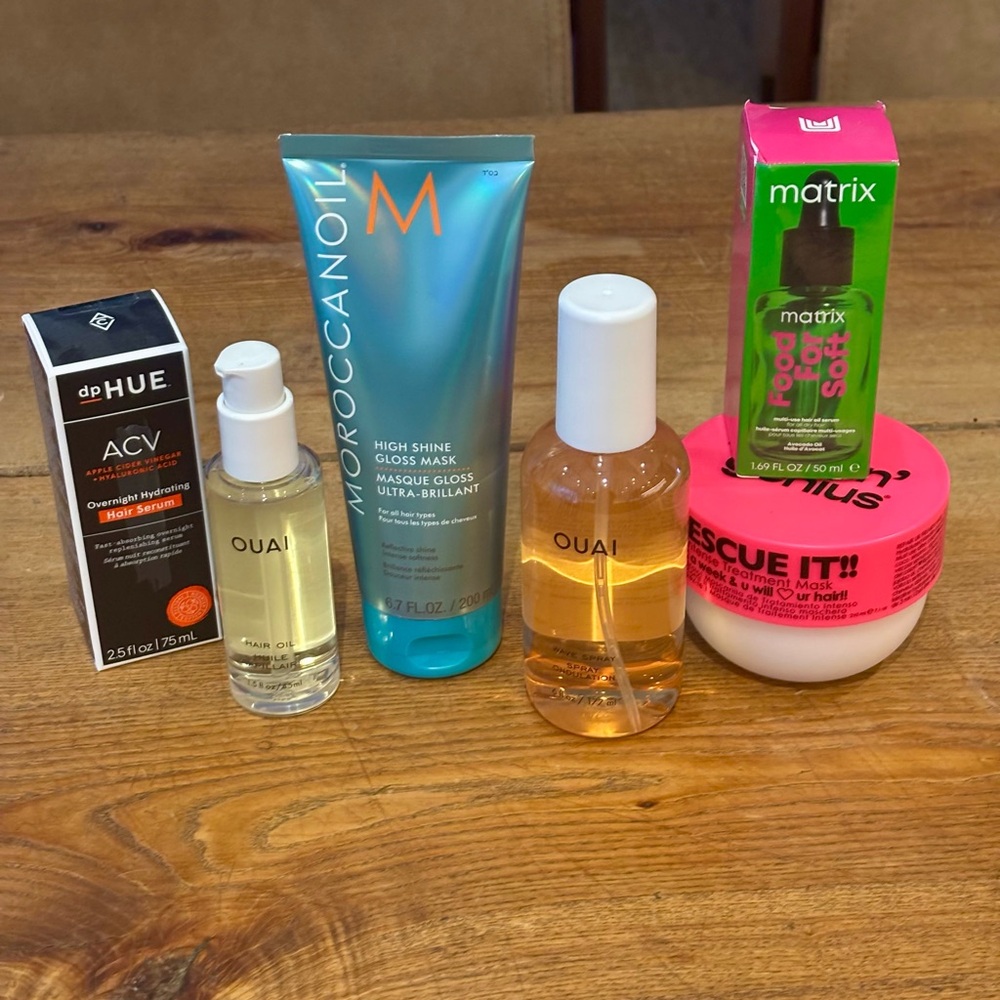 Haircare Bundle - Ouai , Moroccan Oil, DP Hue - more - All brand new unopened